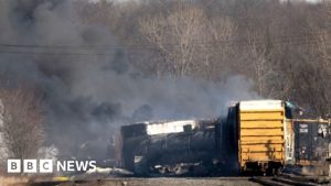 Read more about the article CDC team falls sick probing Ohio train derailment