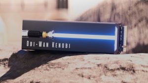 Read more about the article The Force Is Strong With These RGB Lightsaber SSDs