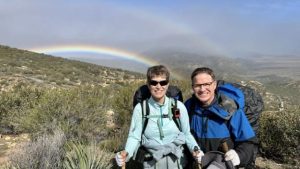 Read more about the article Hefty snowpack doesn’t deter Bend hiking couple’s Pacific Crest Trail plans