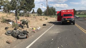 Read more about the article Prineville Motorcyclist Seriously Hurt In Crash