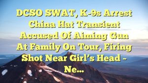 DCSO SWAT, K-9s arrest China Hat transient accused of aiming gun at family on tour, firing shot near girl’s head – Ne…