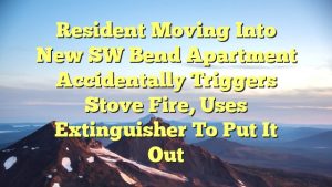 Read more about the article Resident moving into new SW Bend apartment accidentally triggers stove fire, uses extinguisher to put it out
