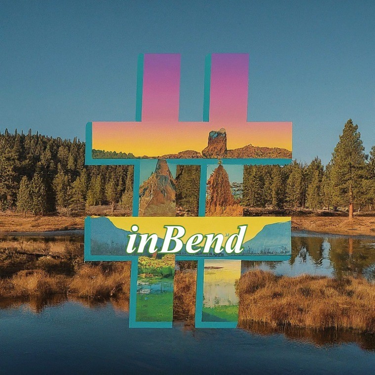 History of the #inbend hashtag