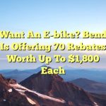Want an e-bike? Bend is offering 70 rebates worth up to $1,800 each